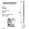 Kable Kontrol Cable Tie, 18 in L, 0.87 in Max Bundle Dia., Black, Nylon 6/6, 120 lb Strength, 50 PK CTUSA-18-120-50-BK - alternate 5